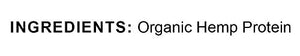 Organic Hemp Protein Powder, 8 Ounces — 50% Protein, Non-GMO, Non-Irradiated, Pure, Kosher, Vegan Superfood, Rich in Iron and Fiber, Product of Canada