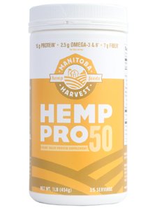 Hemp Yeah! Balanced Protein + Fiber Manitoba Harvest 16 oz Powder