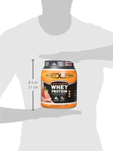 Body Fortress Super Advanced Whey Protein Powder, Gluten Free, Strawberry, 2 Pound (Packaging May Vary)