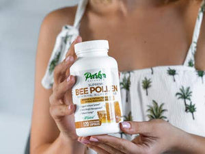 Best Bee Pollen, Royal Jelly and Propolis by Parker Naturals - Made by USA Bee Keepers - 120 Vegetarian Capsules - Guarantee or Your Money Back!