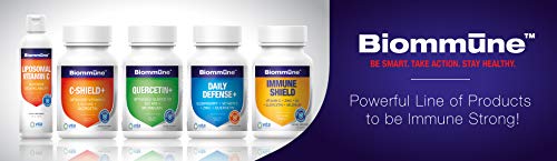 BIOMMUNE QUERCETIN + Quercetin (a zinc ionophore) and Bromelain are Powerful nutrients to Speed Defense and Recovery. Bolster Overall Immune System and Protect Upper Respiratory Health