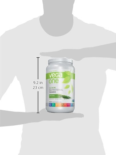 Vega One All-in-One Natural (22 Servings) - Plant Based Vegan Protein Powder, Non Dairy, Gluten Free, Non GMO, 30.4 Ounce (Pack of 1)