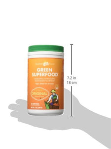 Amazing Grass Greens Blend Superfood: Super Greens Powder with Spirulina, Chlorella, Beet Root Powder, Digestive Enzymes, Prebiotics & Probiotics, Original, 60 Servings (Packaging May Vary)