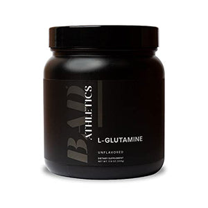 Bad Athletics L-Glutamine Powder 5000mg | Immune and Intestinal Supplement | 100 Servings