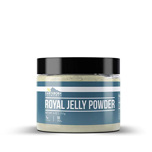 Royal Jelly Powder (4 Ounces) Resealable Tub, Pure, Non-GMO