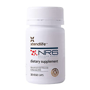 Xtend-Life, NR6, Natural NAD+ Booster, Kickstart The DNA Repair Process, 30 Capsules