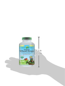 Amazing Grass Wheat Grass Tablets: 100% Whole-Leaf Wheat Grass Powder for Energy, Detox & Immunity Support, Chlorophyll Providing Greens, 200 Count