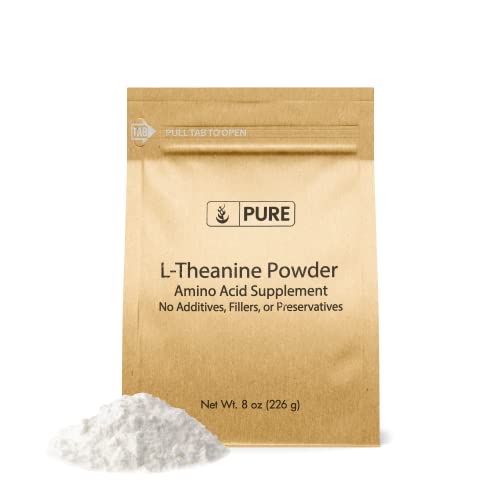 Pure L-Theanine Powder (8oz) Gluten-Free, Sustainably Sourced