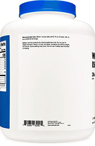 Nutricost Whey Protein Isolate (Unflavored) 5LBS