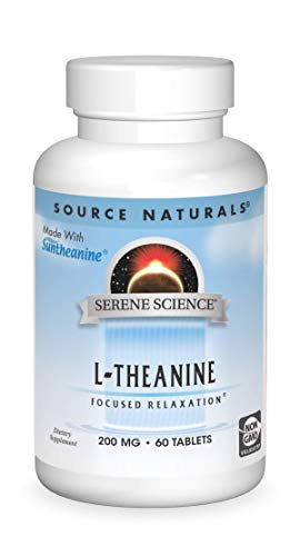 Source Naturals Serene Science L-Theanine 200mg - 60 Tablets