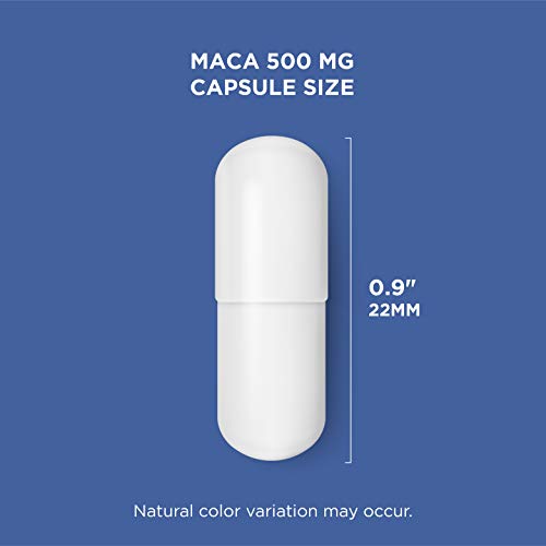 PUREMEDICS Maca Root Capsules - Maca Supplement for Men and Women to Support Reproductive Health - Formulated by Doctors - Pure & Hypoallergenic - 3rd Party Certified - 100 Capsules