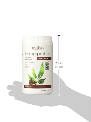 Nutiva Hemp Shake - Chocolate - 16 OZ