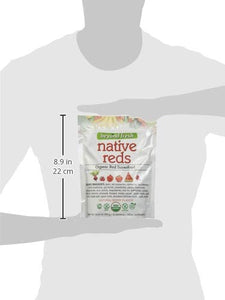 BEYOND FRESH Native Reds Organic Red Superfood Natural Berry Flavor, 300 Grams, 300 Gram