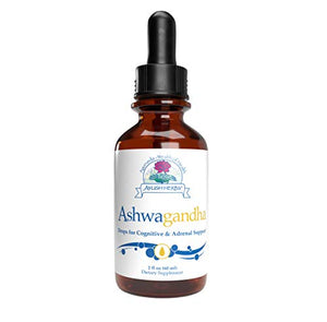 Ayush Herbs Ashwagandha Drops, Powerful Cognitive, Adrenal, Immune System, and Full-Body Support, All-Natural Ayurvedic Herbal Supplement, Doctor-Formulated, 2 Ounces