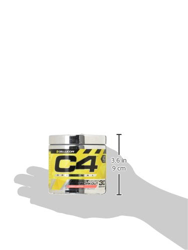 C4 Original Pre Workout Powder Cherry Limeade | Vitamin C for Immune Support | Sugar Free Preworkout Energy for Men & Women | 150mg Caffeine + Beta Alanine + Creatine | 30 Servings