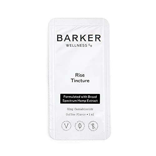 Barker Wellness Rise Snap Packet｜Relieve Anxiety and Pain, Natural Relaxation, Wellness for Full Body & Mind｜All-Natural Vegan Cruelty-Free (Single 1mL Packet)