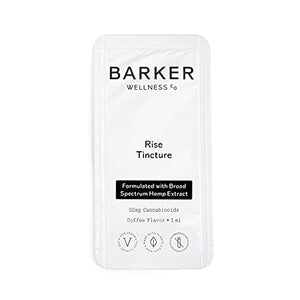 Barker Wellness Rise Snap Packet｜Relieve Anxiety and Pain, Natural Relaxation, Wellness for Full Body & Mind｜All-Natural Vegan Cruelty-Free (Single 1mL Packet)