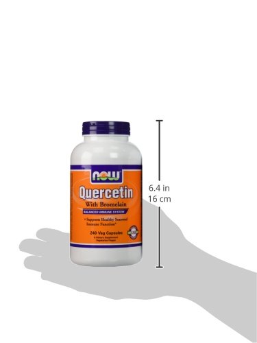 Now Foods Quercetin with Bromelain, Veg-Capsules,480 (2 Pk X 240)