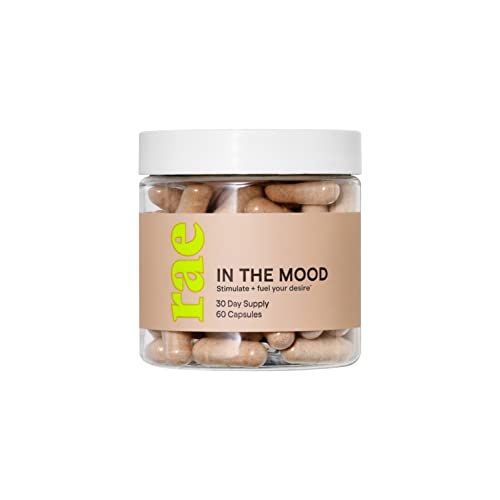 Rae in The Mood Capsules - Sexual Health and Wellness Support for Women with Ginseng, Maca, and L-Arginine - 30 Day Supply