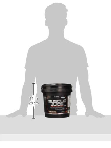 Ultimate Nutrition Muscle Juice Revolution 2600, Lean Muscle Mass Gainer Protein Powder with Glutamine, Whey Protein Isolate for Weight Gain, Time Release Carbohydrates, 11.1 Pounds, Chocolate