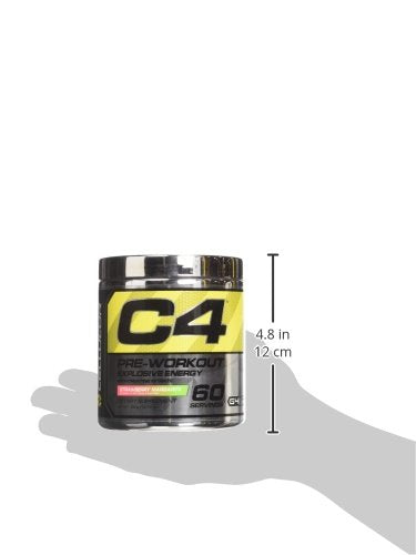 C4 Original Pre Workout Powder Strawberry Margarita | Vitamin C for Immune Support | Sugar Free Preworkout Energy for Men & Women | 150mg Caffeine + Beta Alanine + Creatine | 60 Servings