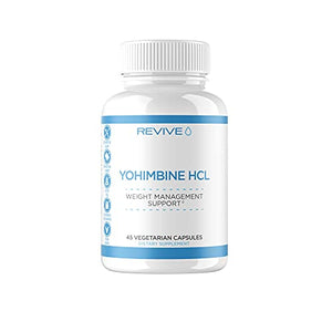 Revive MD | Yohimbine HCL | Promotes The Digestion of Proteins, Fats, Starches & Fibers for Men and Women | Supports Gastric Acid Balance | Targeted Enzyme Support | Increase Enzymes | 80 Capsules