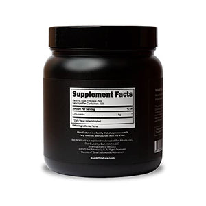 Bad Athletics L-Glutamine Powder 5000mg | Immune and Intestinal Supplement | 100 Servings