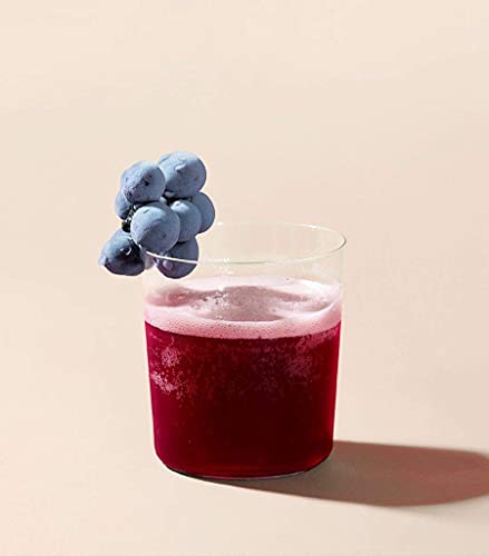 Rishi Tea Elderberry Maqui Sparkling Botanicals Sparkling Water - Organic, Unsweetened, Zero Added Sugar, Caffeine Free, Real Plants, Virtus Botanicals - 12 oz (Pack of 12)