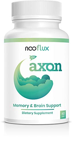 Brain Support Supplement - Enhance Memory, Brain Function, & Boost Concentration - Nootropics & Adaptogens - Lions Mane Bacopa Monnieri Citicoline Ginkgo Biloba - Axon by Nooflux…