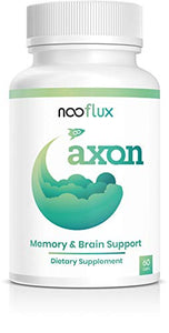 Brain Support Supplement - Enhance Memory, Brain Function, & Boost Concentration - Nootropics & Adaptogens - Lions Mane Bacopa Monnieri Citicoline Ginkgo Biloba - Axon by Nooflux…