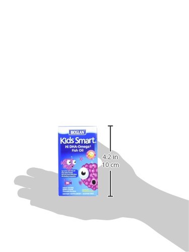 Real Health Bioglan Kids Smart Omega 3 Fish Oil, 30 Chewable Burstlets (Pack of 3)