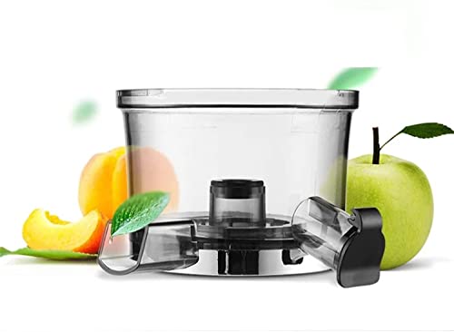 JIAXINO Slow Juicer Masticating Juicer Machine, Wide Groove Slow Juicer for Nutritious Fruit and Vegetable Juicer Spiral Cold Press Juicer is Masticating Juicers for Vegetables,Red-Aed