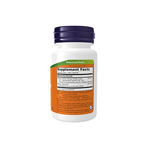 NOW Supplements Ginkgo Biloba 120 mg Double Strength Non-GMO Project Verified, 50 Veg Capsules