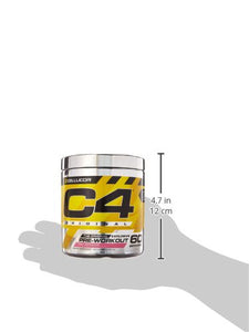 C4 Original Pre Workout Powder Pink Lemonade Vitamin C for Immune Support Sugar Free Preworkout Energy for Men & Women 150mg Caffeine + Beta Alanine + Creatine 60 Servings