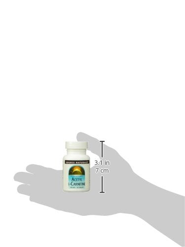 Source Naturals Acetyl L-Carnitine, 500mg, 30 Tablets