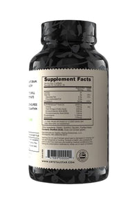 Crystal Star Omega 3 Antarctic Krill Oil (60 Softgels) - 1000mg of Omega-3 EPA & DHA Plus Astaxanthin, Phospholipids and Choline – Sustainably Sourced
