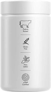 Codeage Grass Fed Beef Organs Supplement – Glandulars Supplements - Freeze Dried, Non-Defatted, Desiccated Liver, Heart, Kidney, Pancreas & Spleen Bovine Pills – Beef Vitamins - Non-GMO -180 Capsules