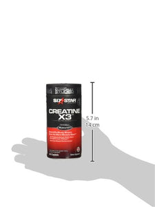 Creatine Pills | Six Star Post Workout X3 Creatine Capsules | Creatine Monohydrate Blend | Muscle Recovery & Muscle Builder for Men & Women | Creatine Supplements | Creatina Monohidratada, 20 Servings