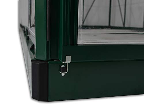 Palram HG5510G Hybrid Hobby Greenhouse, 6' x 10' x 7', Forest Green