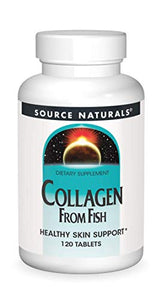 Source Naturals Collagen From Fish, Healthy Skin Support - 120 Tablets