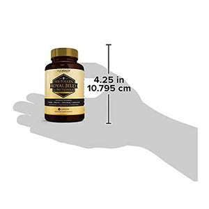 Immune Boosting Royal Jelly Supplement with Bee Propolis & Pollen, 90 Caps