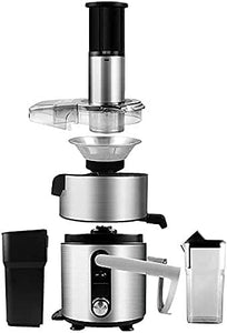 WXLBHD Slow Juicer Machines, Masticating Juicer, Cold Press Juicer with 5-Speed Modes,with Quiet Motor，Juice Extractor for Vegetables And Fruits,Easy to Clean,1000W