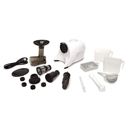 Tribest SS-4250-B Solostar Single Auger Masticating Juicer, Chrome