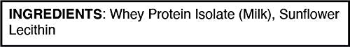 BiPro Elite 100% Whey Protein Powder Isolate for High-Intensity Fitness, Unflavored, 2 Pounds - Approved for Sport, Sugar Free, Suitable for Lactose Intolerance, Gluten Free