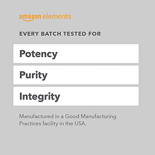 Amazon Elements Elderberry Complex, Immune System Support, 60 Berry Flavored Lozenges, Elderberry 100mg, Vitamin C 103mg, Zinc 12mg per Serving (Packaging may vary)