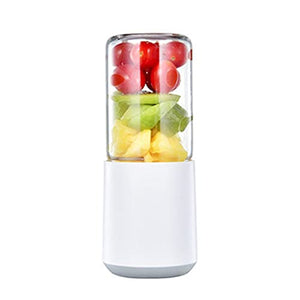 280mL Electric Juicer Lemon Juice Extractor USB Rechargeable Portable Mini Food Blender Juice Maker Mixer Machine Quick Juicing (280ml White)