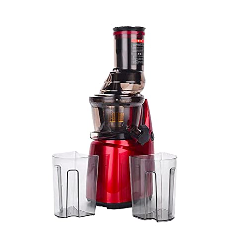 Slow Juicer, 400W Slow Masticating Juicer Machine 82mm Wide Chute for Vegetable Fruit, with Quiet Motor and Reverse Function, Easy Clean