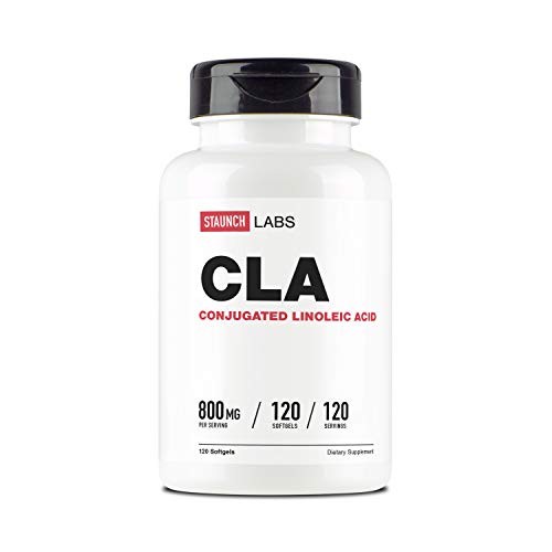 Staunch CLA (Conjugated Linoleic Acid) 120 Softgels, Non-GMO, Gluten Free
