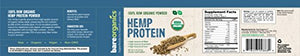 BareOrganics Hemp Seed Protein | USDA Organic, Non-GMO & Vegan, 8oz, 8.0 Ounce