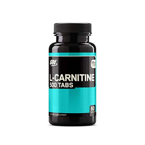 Optimum Nutrition L-Carnitine 500mg Tablets, 60 Count